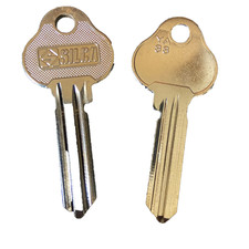 SILCA YA88 [Birch Hook 7645] HOUSEHOLD 6 PIN CYLINDER CP STEEL KEY BLANKS Qty 10