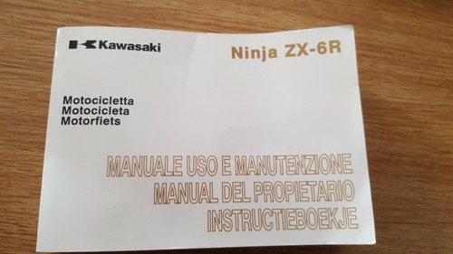 Kawasaki zx6r owners manual - kawasaki,
