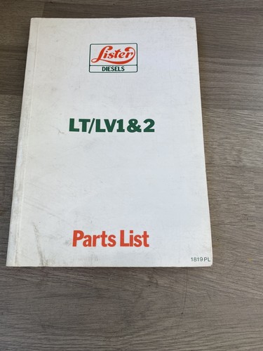 Lister lv1 cylinder - lister,