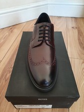 Boss By Hugo Boss Firstclass_Derb_bgwt Leather Derby Shoes Mens UK Size 11.5!