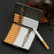Vintage Metal Cigarette Case
