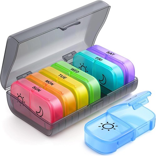 Pill box organiser weekly - box, organiser,