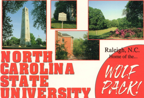 Postcard raleigh north - raleigh,