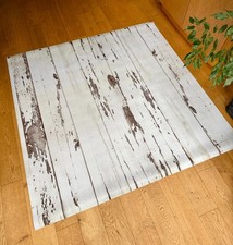 White Wood Effect Floor/Backdrop Photography Prop 150 Square New in Storage Tube