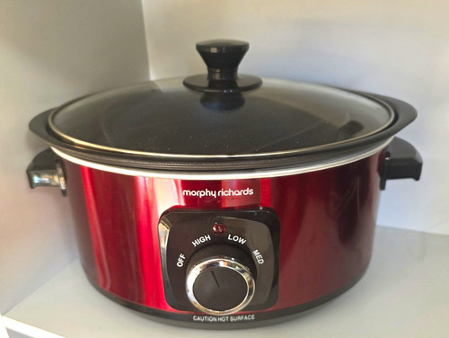 Morphy richards red - 3.5l, red/black