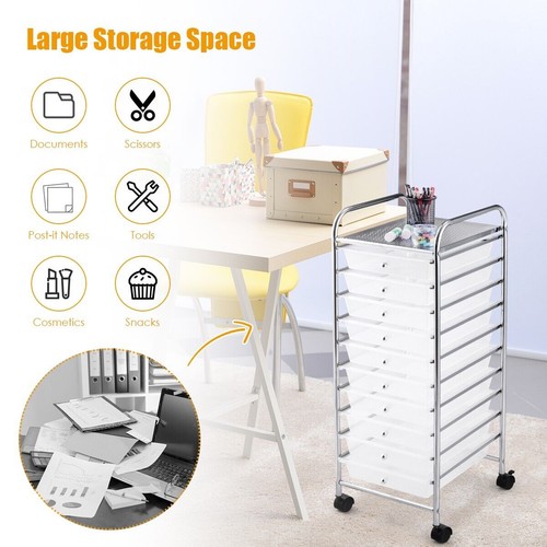 Drawers storage trolley - 10,