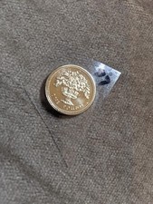 1987 £1 One Pound Coin Oak