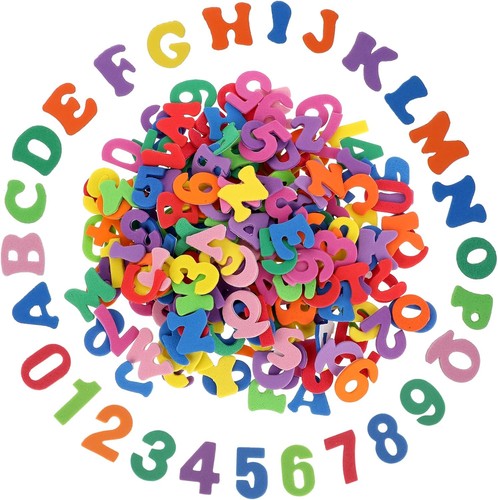 Molain 260pc foam letter - foam, &