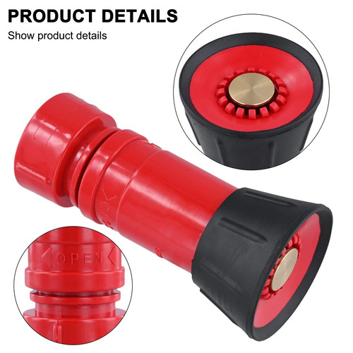 Fire hose nozzle inch - fire, 1