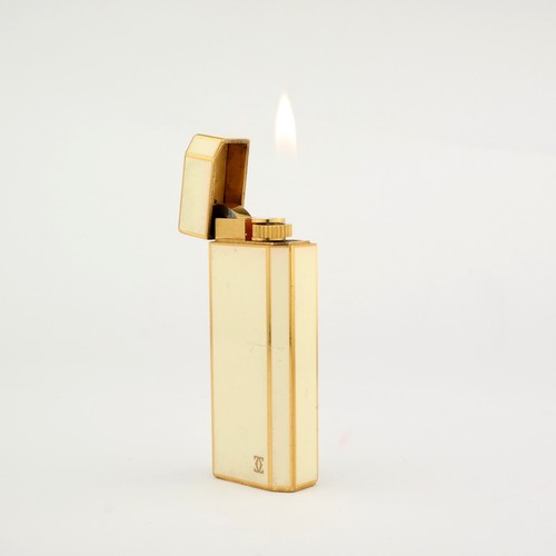 Vintage cartier lighter must - -,