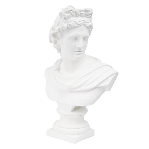 Resin bust statue - resin, inch