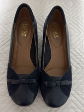 HOTTER 5.5 WIDE NAVY BLUE