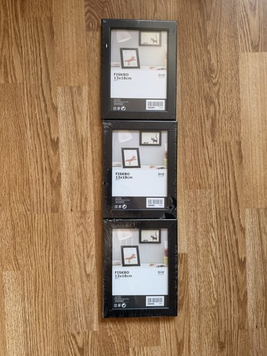 Ikea fiskbo black - 3x,