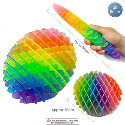 Rainbow fidget worm stress - fidget, |