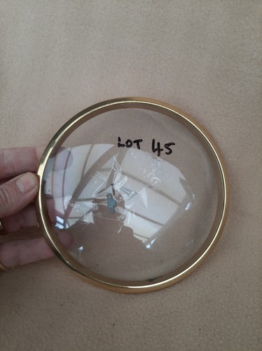 Lot vintage brass clock - lot,
