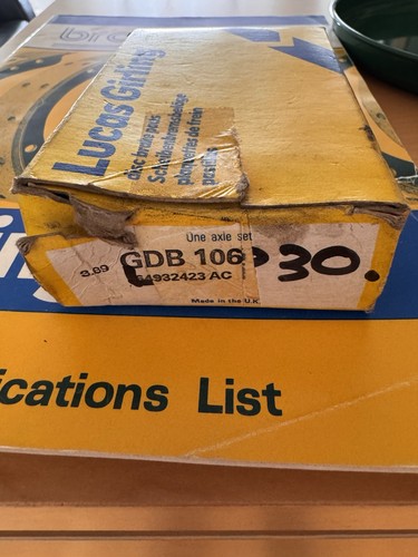 Lucas girling from brake pads - lucas,