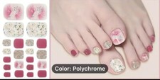 TOE NAIL WRAPS - PEEL OFF AND