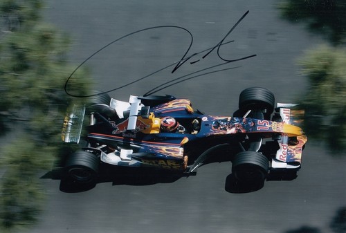 Vitantonio liuzzi hand - liuzzi, signed