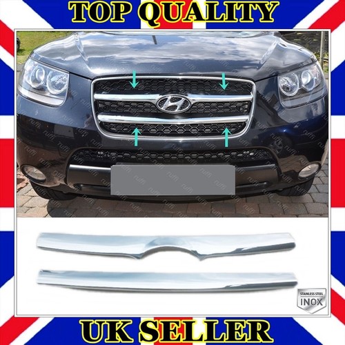 Chrome front grill pcs - grill, 2
