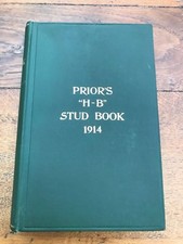 h - b stud - book  vol 1 1914 . f.m. prior ( racehorses )
