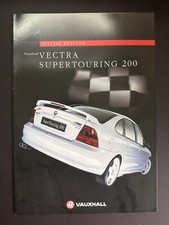 Vauxhall Vectra B SuperTouring 200 Brochure