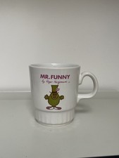 Vintage Kiln Craft Mug Mr Funny  Roger Hargreaves Small Size