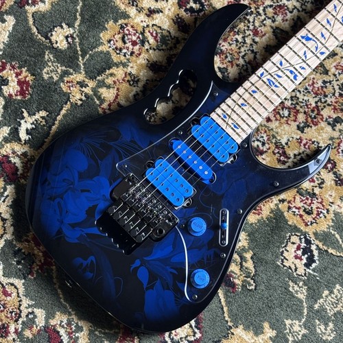 Ibanez jem77p blue floral - blue,