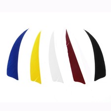 50Pcs 4 inch Shield Shape Turkey Feather for Arrow Hunting Fletching for