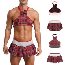 Men Sissy JK School-girl