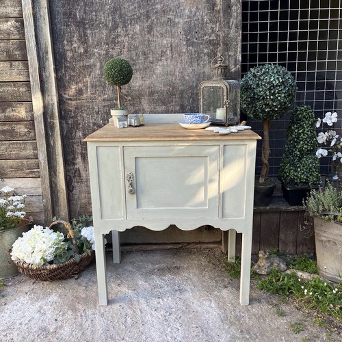 Grey painted vintage gustavian - grey,