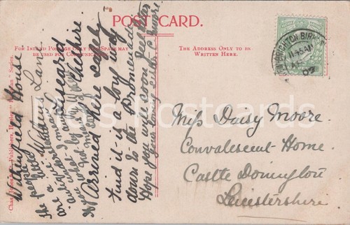 Genealogy postcard moore - genealogy,