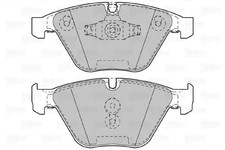Brake pads Front Axle 601027