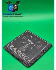 Yaesu laser engraved slate - engraved,