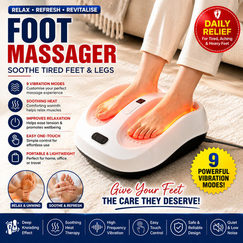 Foot leg massager vibration - massager,