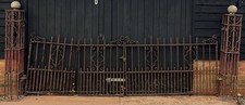Large Victorian Wrought Iron