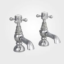 Edwin Twin Bath Taps Chrome