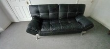 Bed Settee / Sofa Bed (Faux
