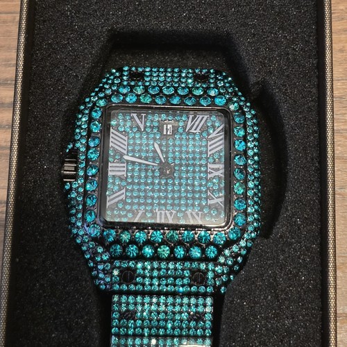 Watches mens iced out - aj,