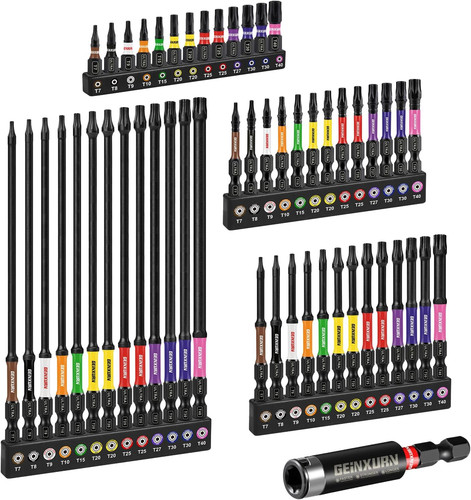 Impact torx screwdriver - screwdriver, bits
