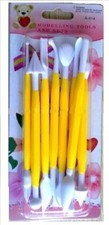 8 PIECE 16 Patterns Fondant Cake Decorating Flower Sugar Craft Modelling Tools