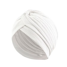 Womens Pleated Turban Hat