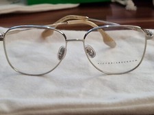 Victoria Beckham Gold Tone & Silver Tone Avator Sunglasses 