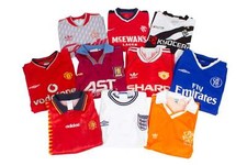 Vintage Football Shirts x10