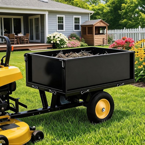 Metal garden trolley cart - metal,