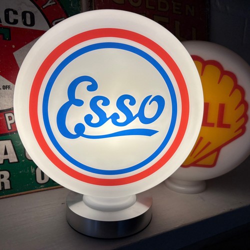 Esso script inch medium - script, gas
