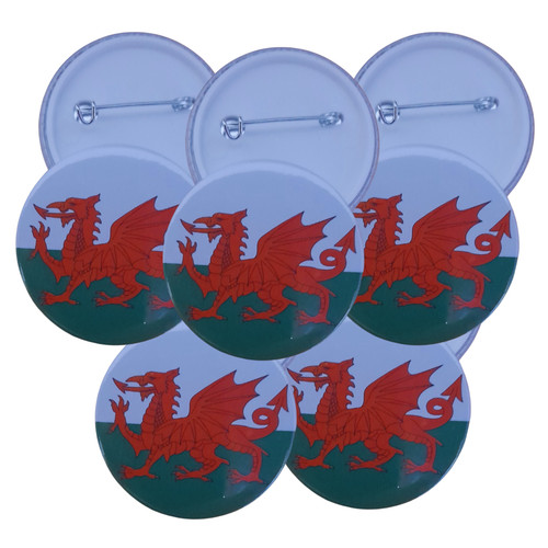 Wales flag badges pack - –, of
