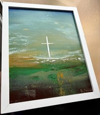 Christian Minimalism Expressionism Ultra Contemporary Modern Art/Original Paint