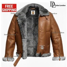 Mens B3 Raf Real Sheep Leather