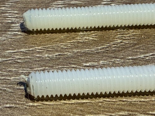 Plastic threaded rod studding - threaded,