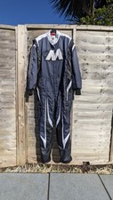 MIR 45 AD4500 RACE LINE KART SUIT GREY BLACK WHITE ULTRALIGHT LEVEL 2 SIZE 56